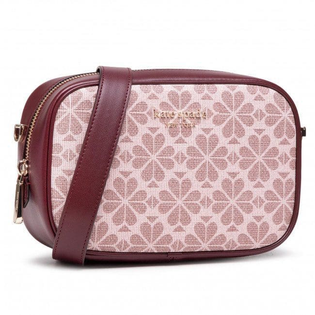 (US Readystock) KATE SPADE Flower Coated Medium Camera Bag Retail