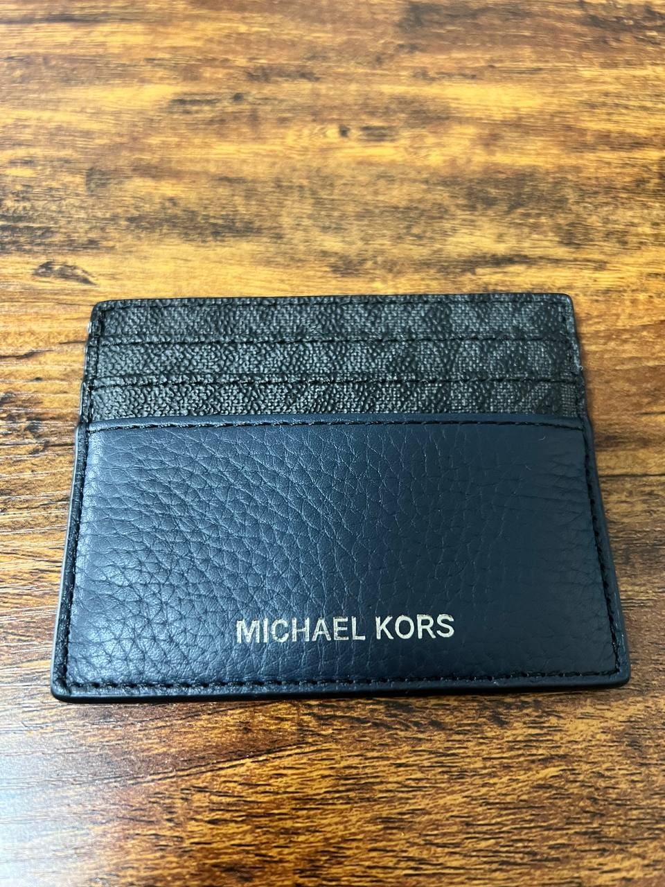 (US Readystock) MICHAEL KORS Cooper Tall Card Case Leather – uMoMasShop