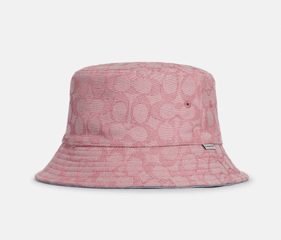 coach reversible bucket hat