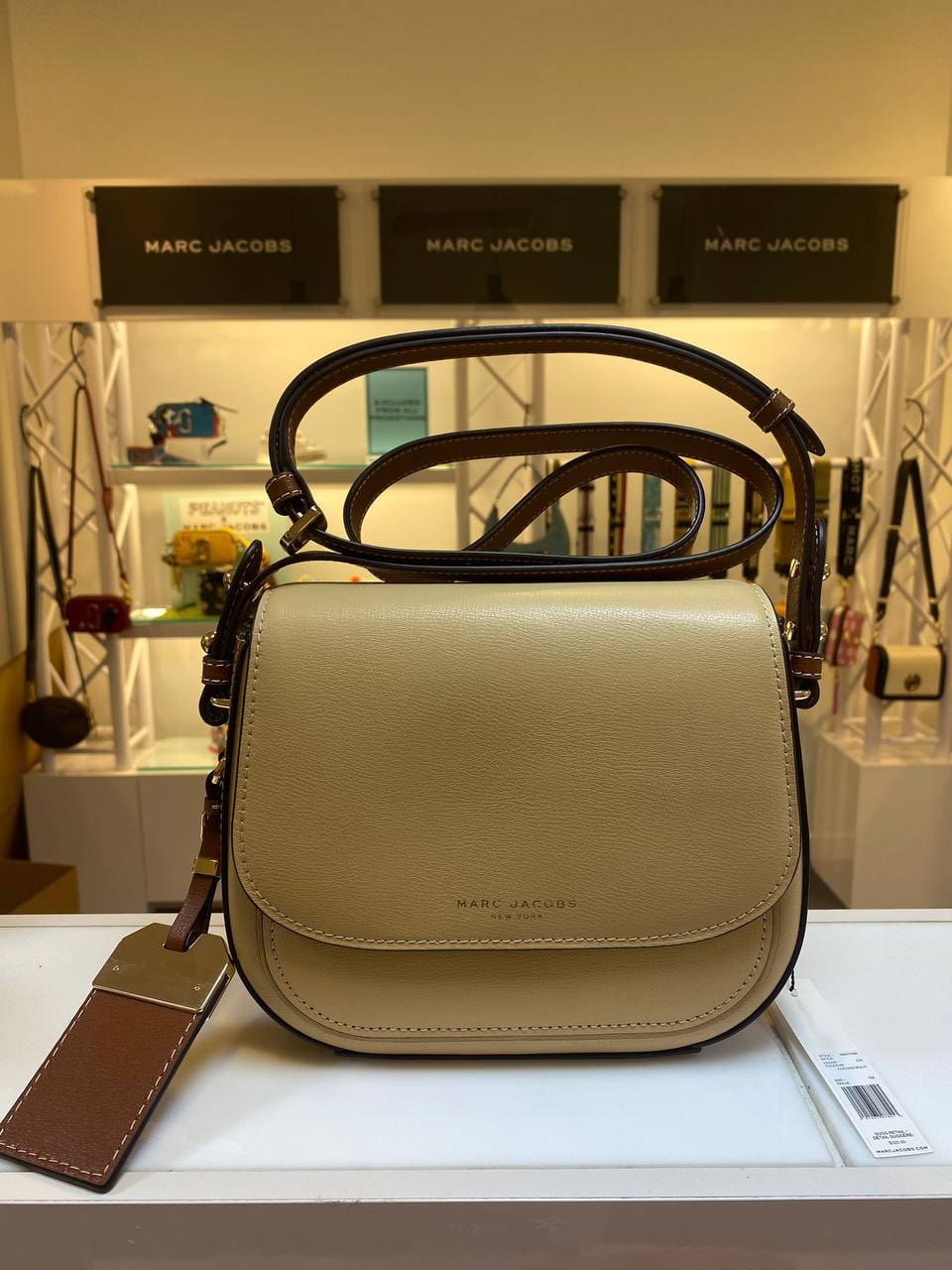 (PRE Order) MARC JACOBS Mini Rider Leather Crossbody