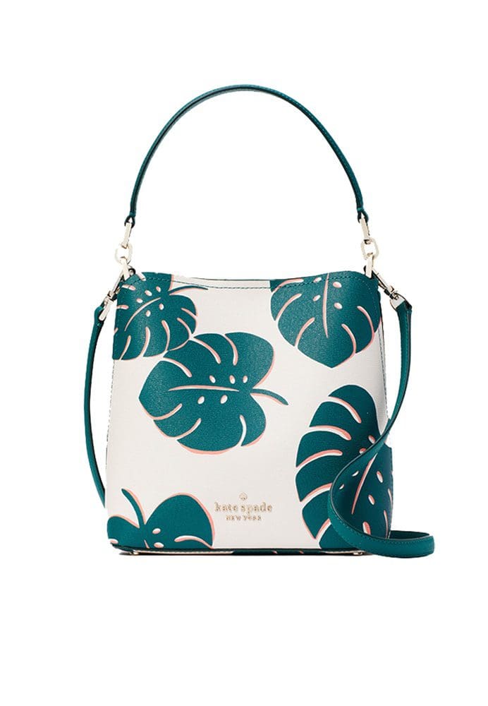 (PreOrder) KATE SPADE Darcy Monstera Leave Printed Small