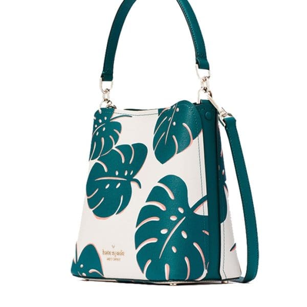 (PreOrder) KATE SPADE Darcy Monstera Leave Printed Small