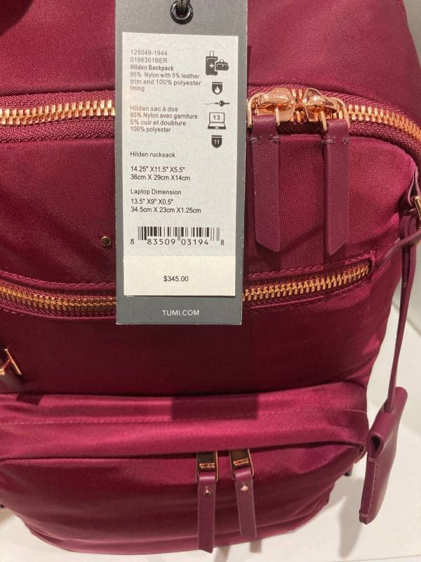 (PRE Order) TUMI Hilden Backpack