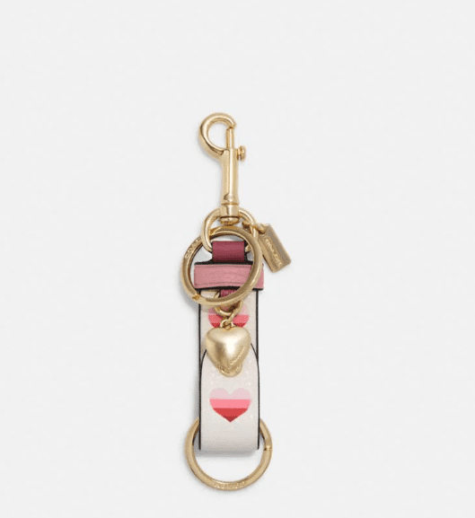 Coach trigger snap online bag charm