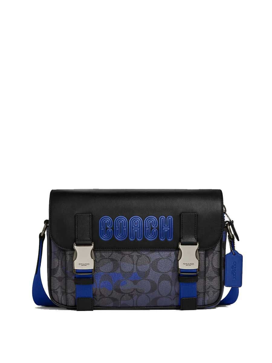 COACH®  Track Belt Bag In Signature Canvas With Camo Print