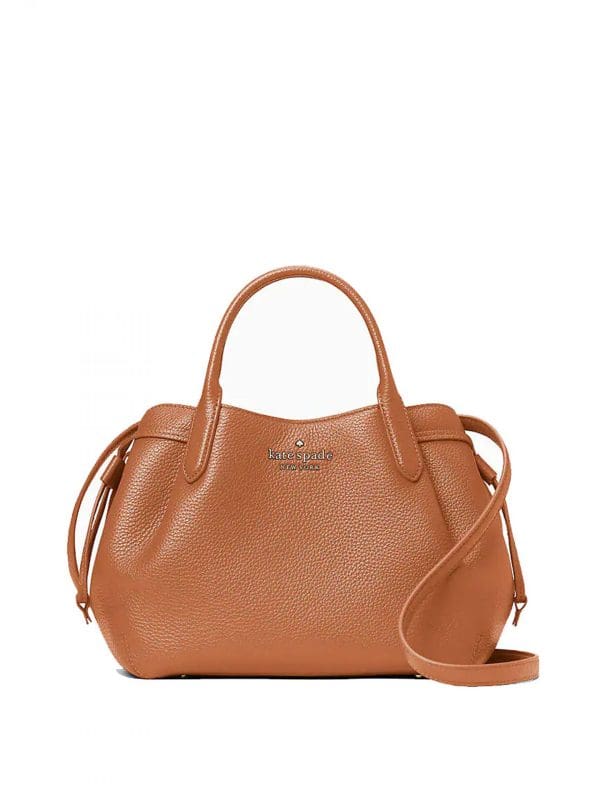 Kate-Spade-Dumpling-Small-Satchel-Warm-Gingerbread-Front-1-scaled