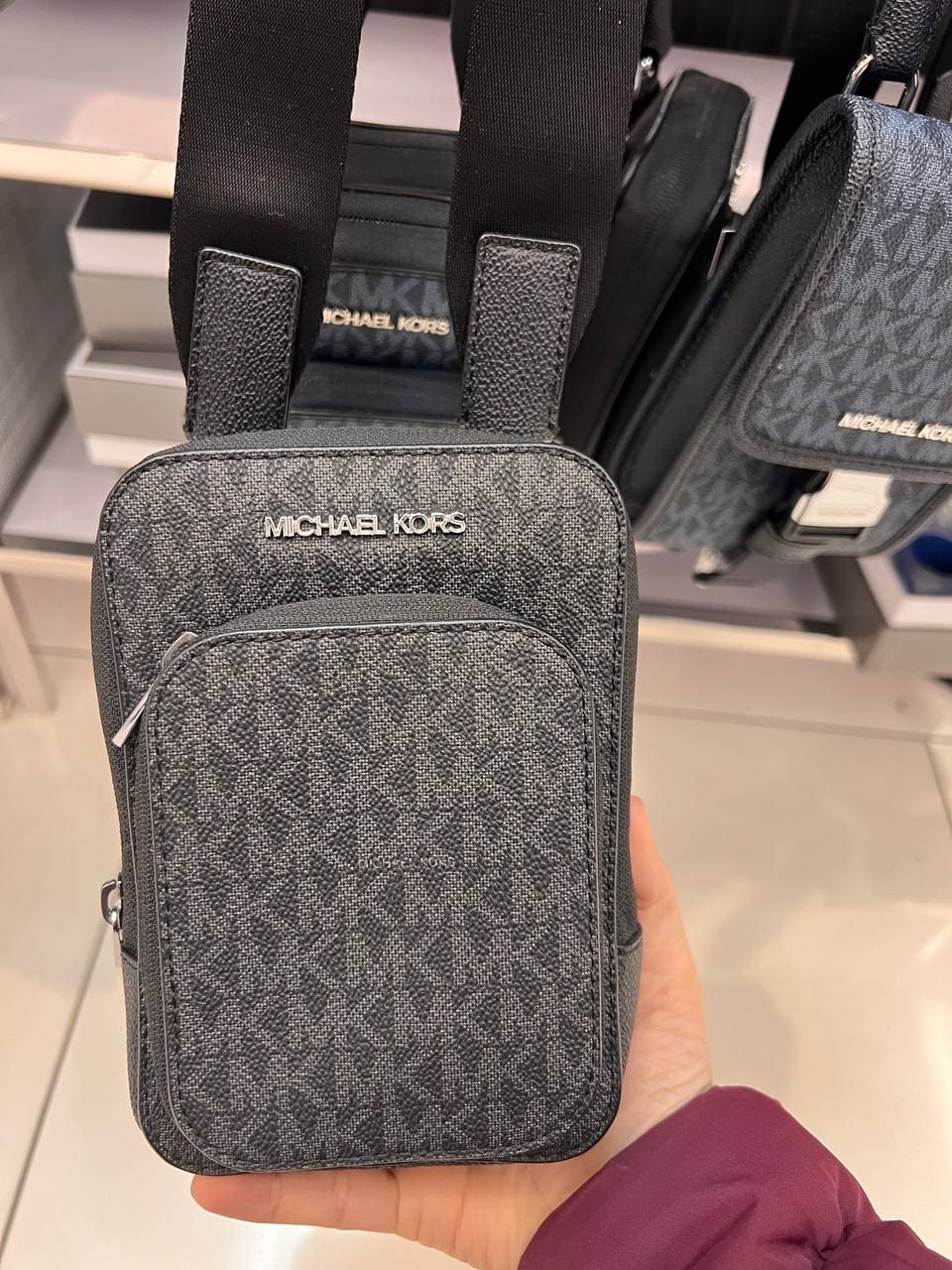 Michael Kors Cooper Hudson Phone Wallet Crossbody Bag  Michael Kors bag    Fash Brands