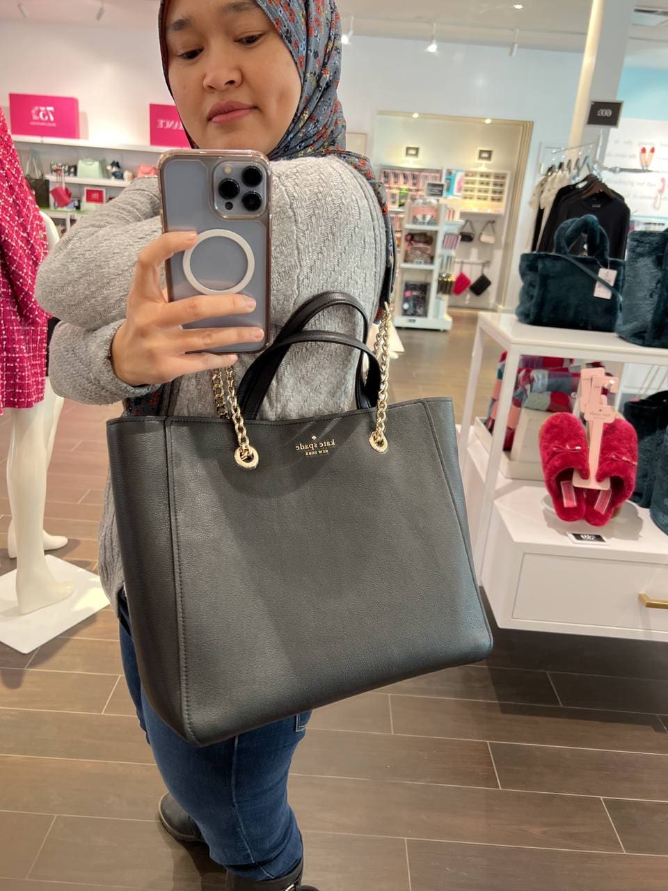 uMoMasShop (PRE Order) KATE SPADE Infinite Large Triple Compartment Tote