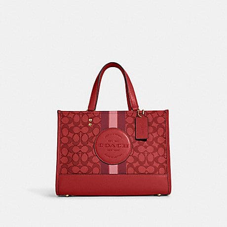 (MY Readystock) COACH Dempsey Carryall In Signature Jacquard With ...