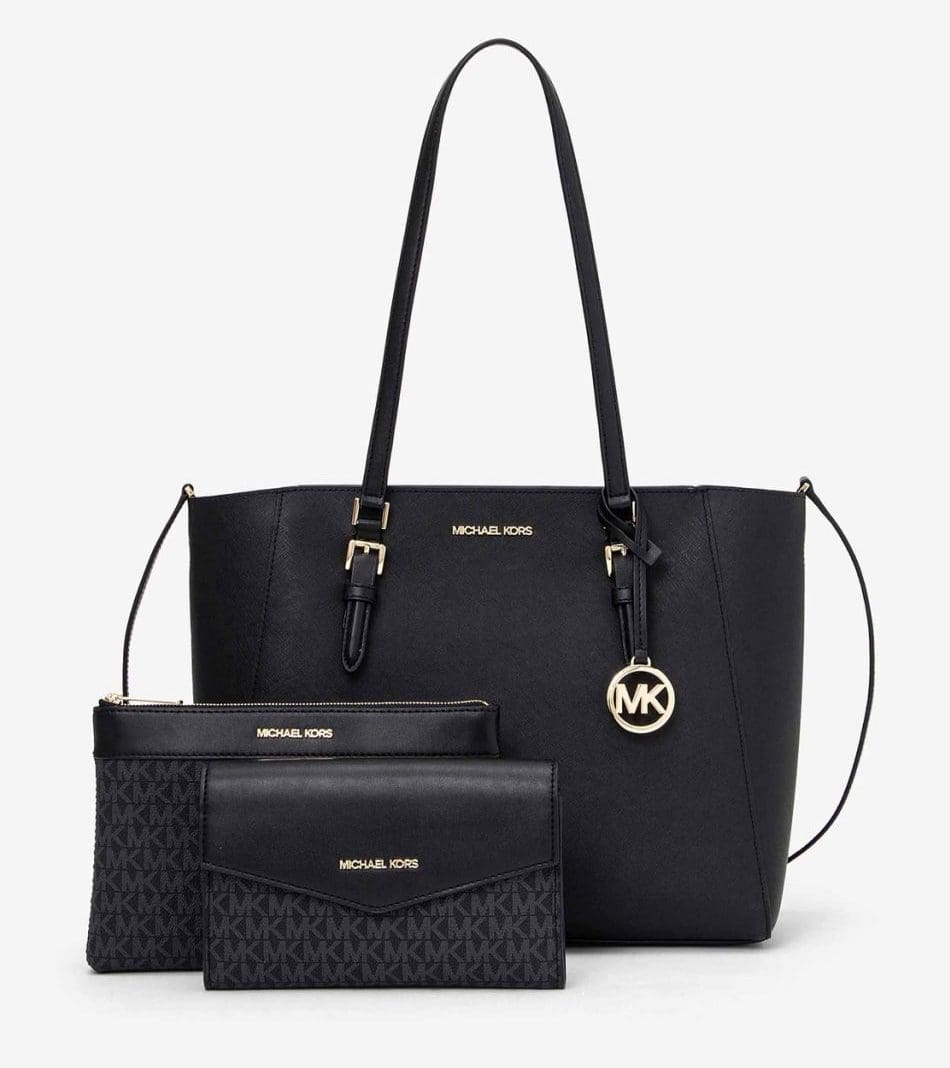 (US Readystock) MICHAEL KORS Charlotte Large 3 in 1 Tote – uMoMasShop