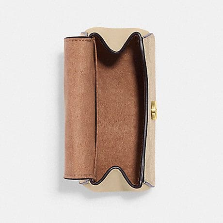 (US Readystock) COACH Morgan Card Case On A Chain In Blocked Signature Canvas – uMoMasShop