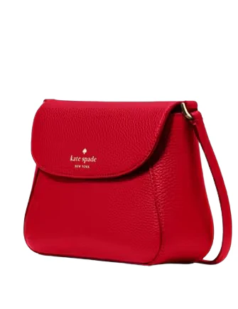 Kate Spade New York Monica Small Flap Crossbody Perfect Cherry 03 Large