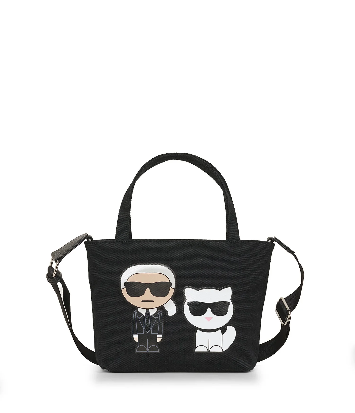 (PRE Order) KARL LAGERFELD Cannes Canvas Crossbody Tote – uMoMasShop