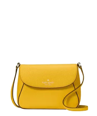 Kate Spade New York Monica Small Flap Crossbody Daffodil 01 Large