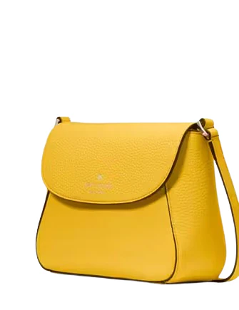 Kate Spade New York Monica Small Flap Crossbody Daffodil 03 Large