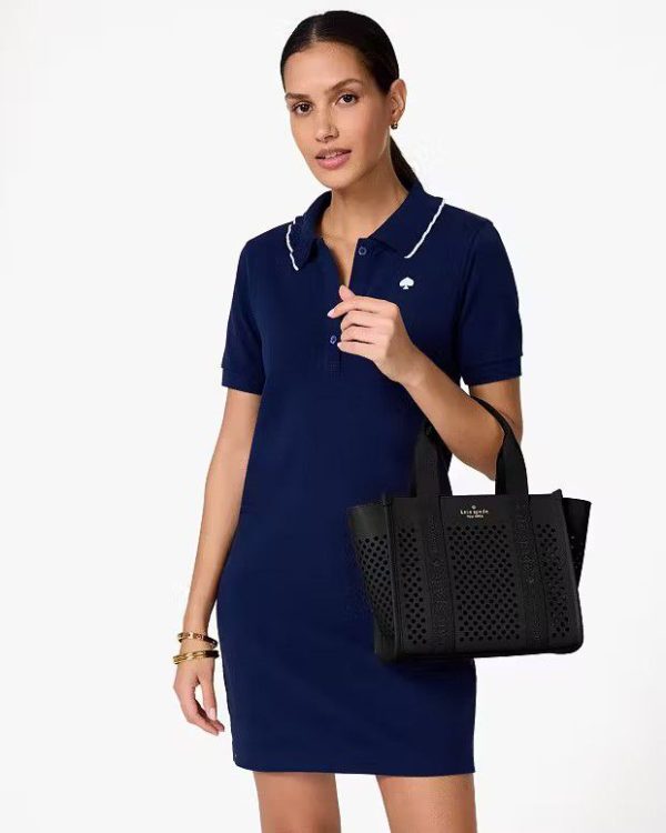 PRE Order) KATE SPADE Kip Perforated Leather Small Tote