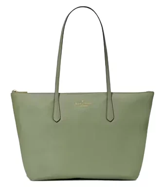 Kate Spade New York Kitt Nylon Medium Tote Cedar Stand 01 Large