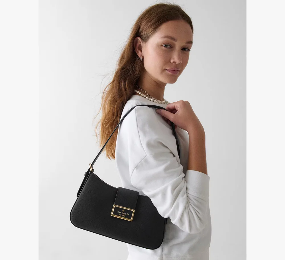 KateSpadeReeganSaffianoPvcSmallShoulderBaginBlack_KM642_2Large Katespadereegansaffianopvcsmallshoulderbaginblack Km642 2large