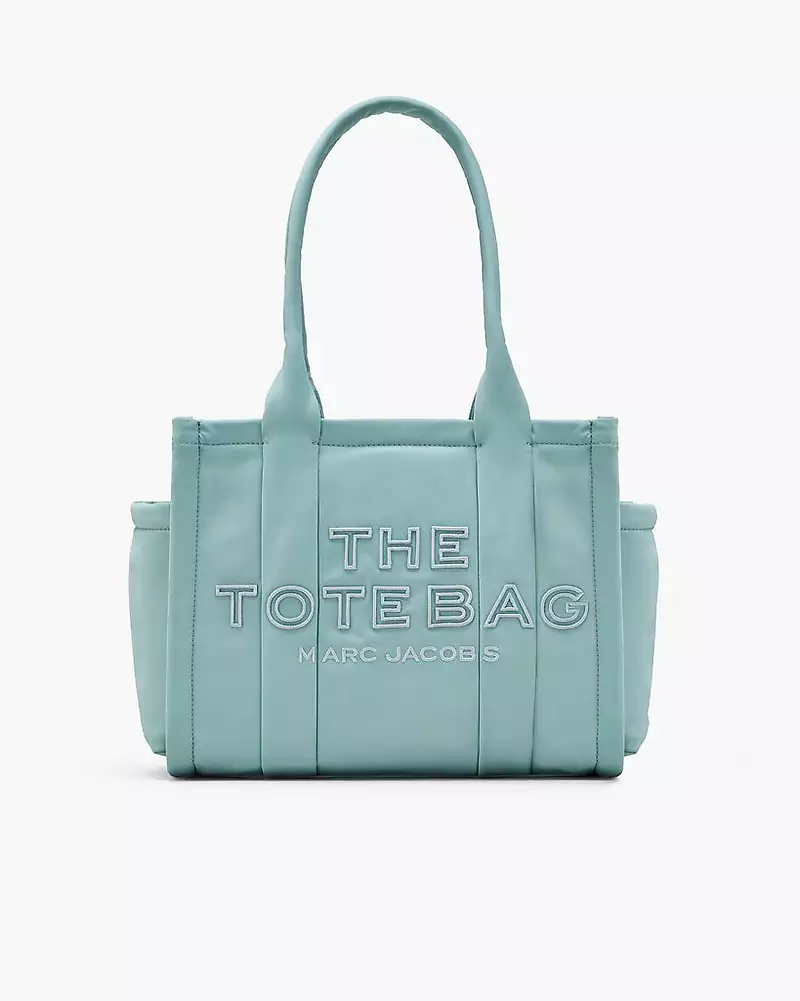 Nylon Med Tote Skyblue 1