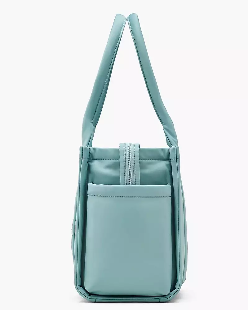 Nylon Med Tote-skyblue-4 Nylon Med Tote Skyblue 4