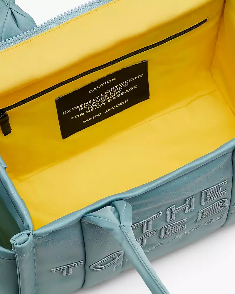 Nylon Med Tote-skyblue-5 Nylon Med Tote Skyblue 5