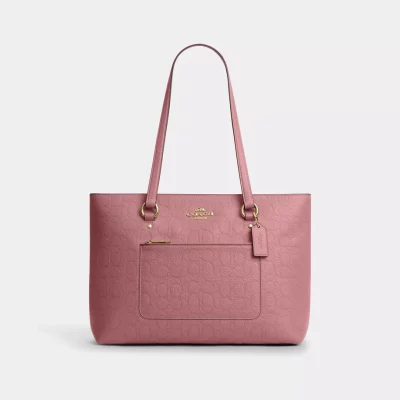 Coachstationtotebaginsignatureleatherinpeony Cdl99 1large