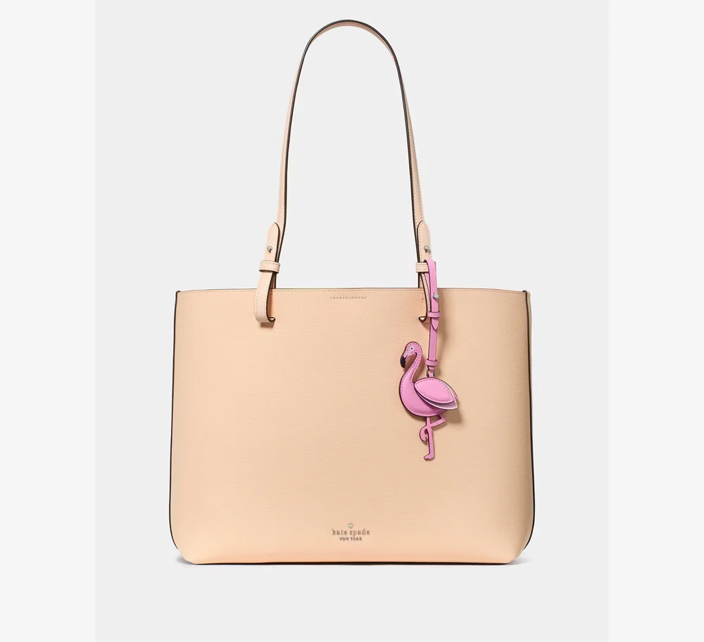 Katespadetessatotebagwithcharmincrisppeach Ko731 1large